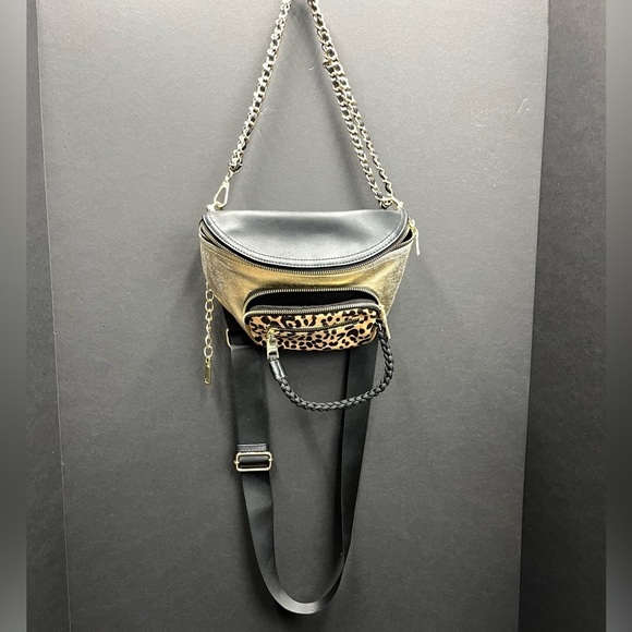 Steve Madden Cliff Animal Belt And Chain - Picture 8 of 8